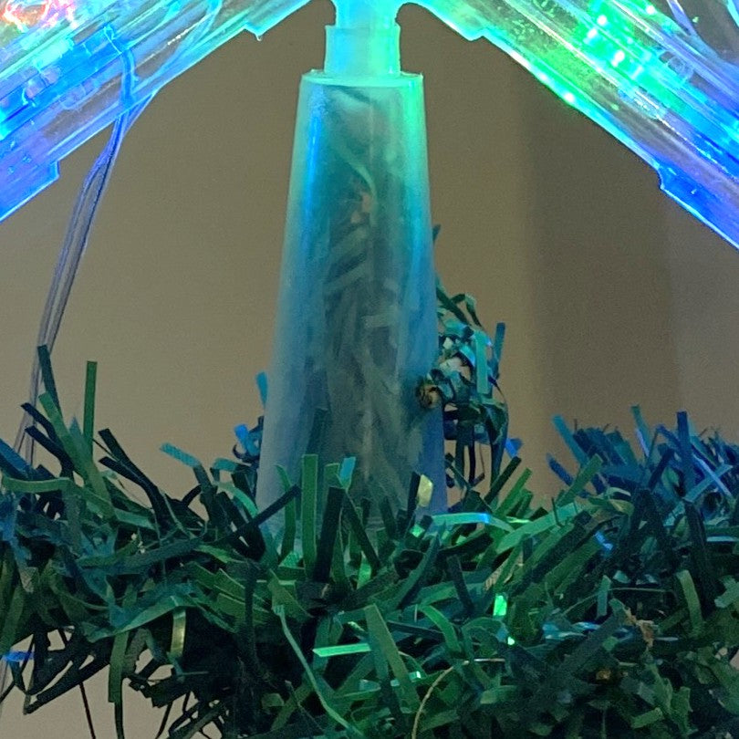 Estrela LED Topo de Árvore 23cm