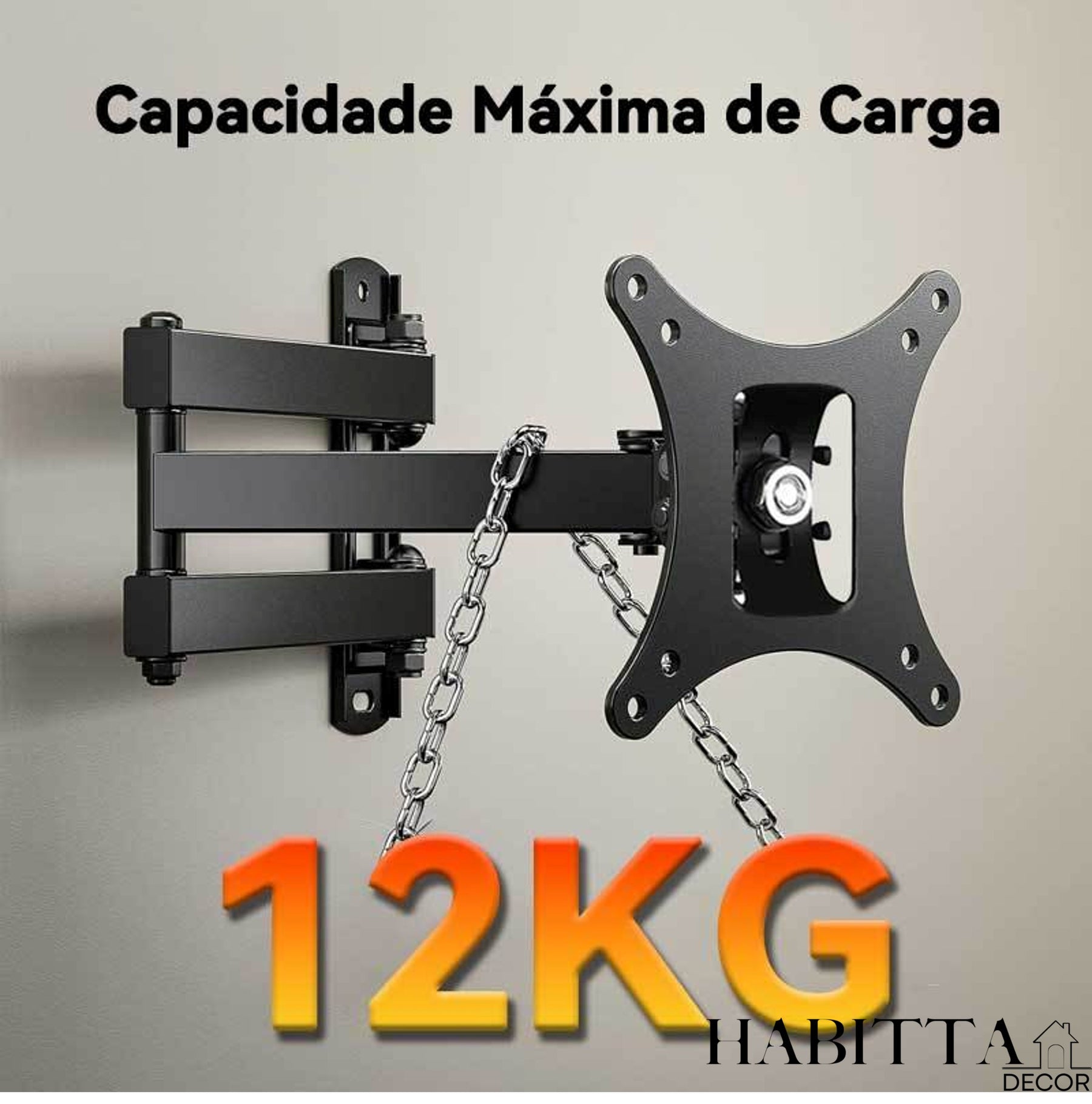 Suporte para TV Tri Articulado - 10 a 26 Polegadas