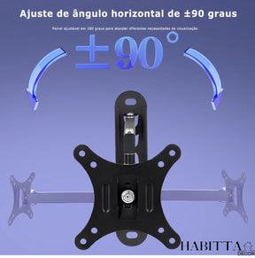 Suporte para TV Tri Articulado - 10 a 26 Polegadas