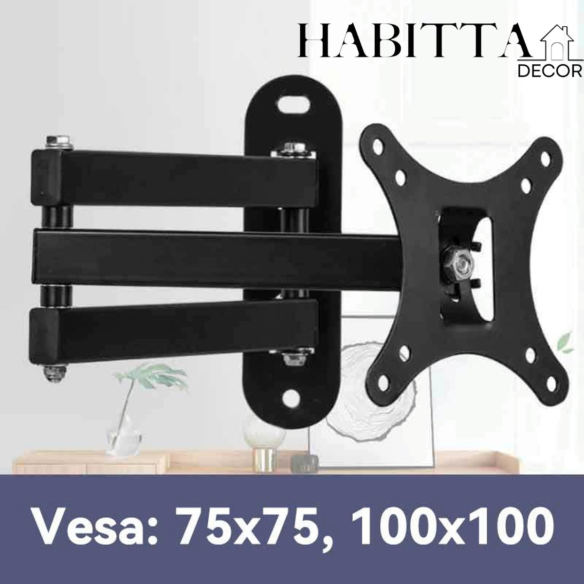 Suporte para TV Tri Articulado - 10 a 26 Polegadas