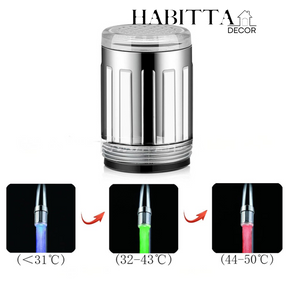 Bico de Torneira com LED Colorido