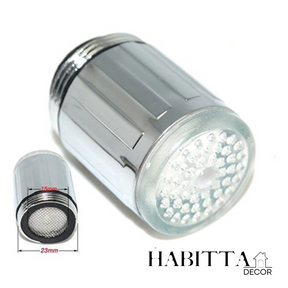 Bico de Torneira com LED Colorido