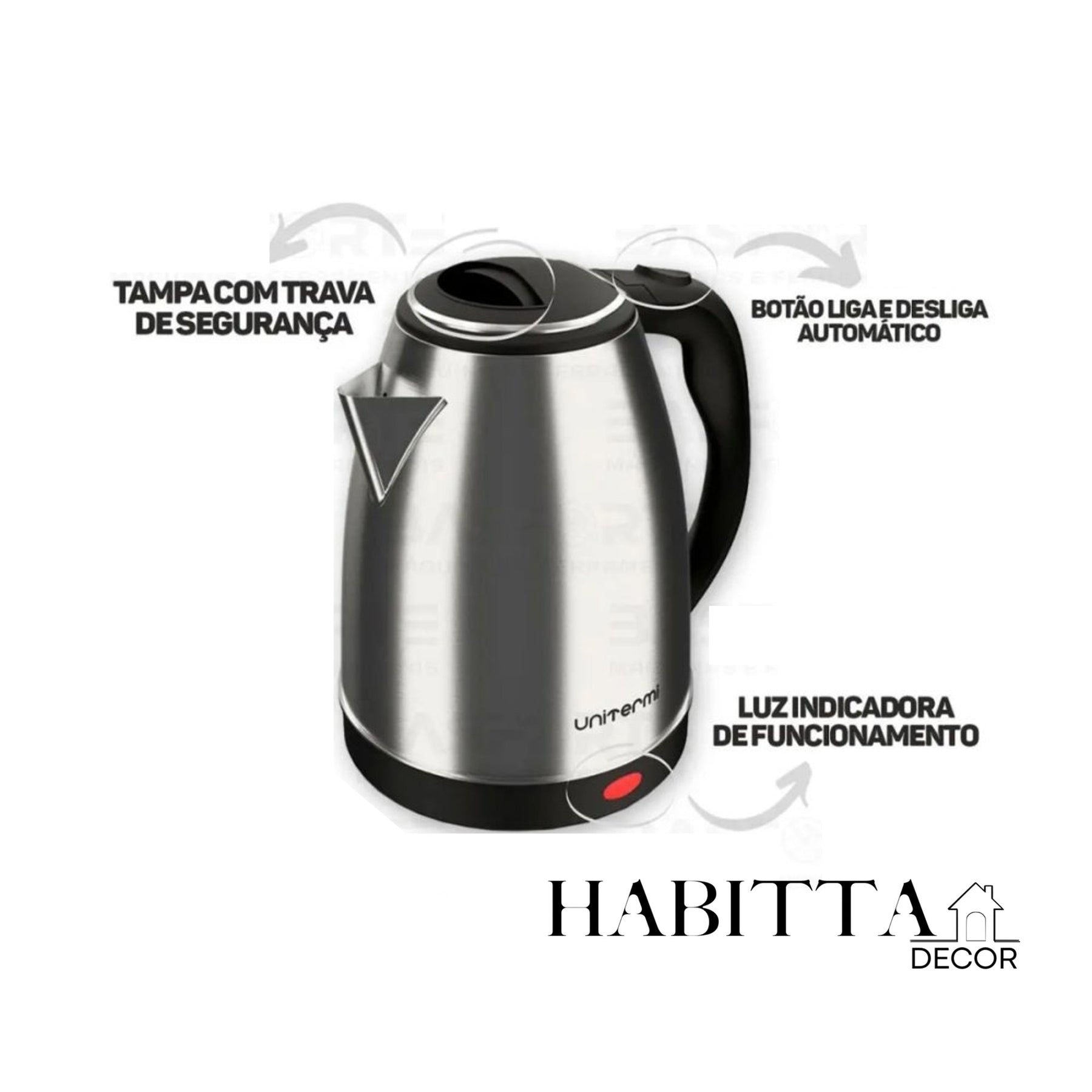 Chaleira Elétrica Atacama 1.8L