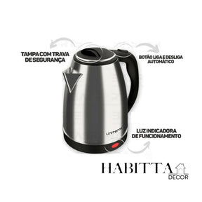 Chaleira Elétrica Atacama 1.8L
