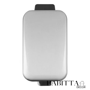 Lixeira de Inox Linea Retangular Multiuso - 5 Litros