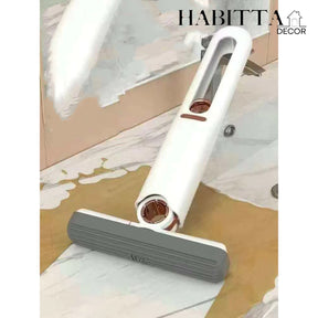 Mini Mop Squeeze Esfregão Curto Super Absorvente