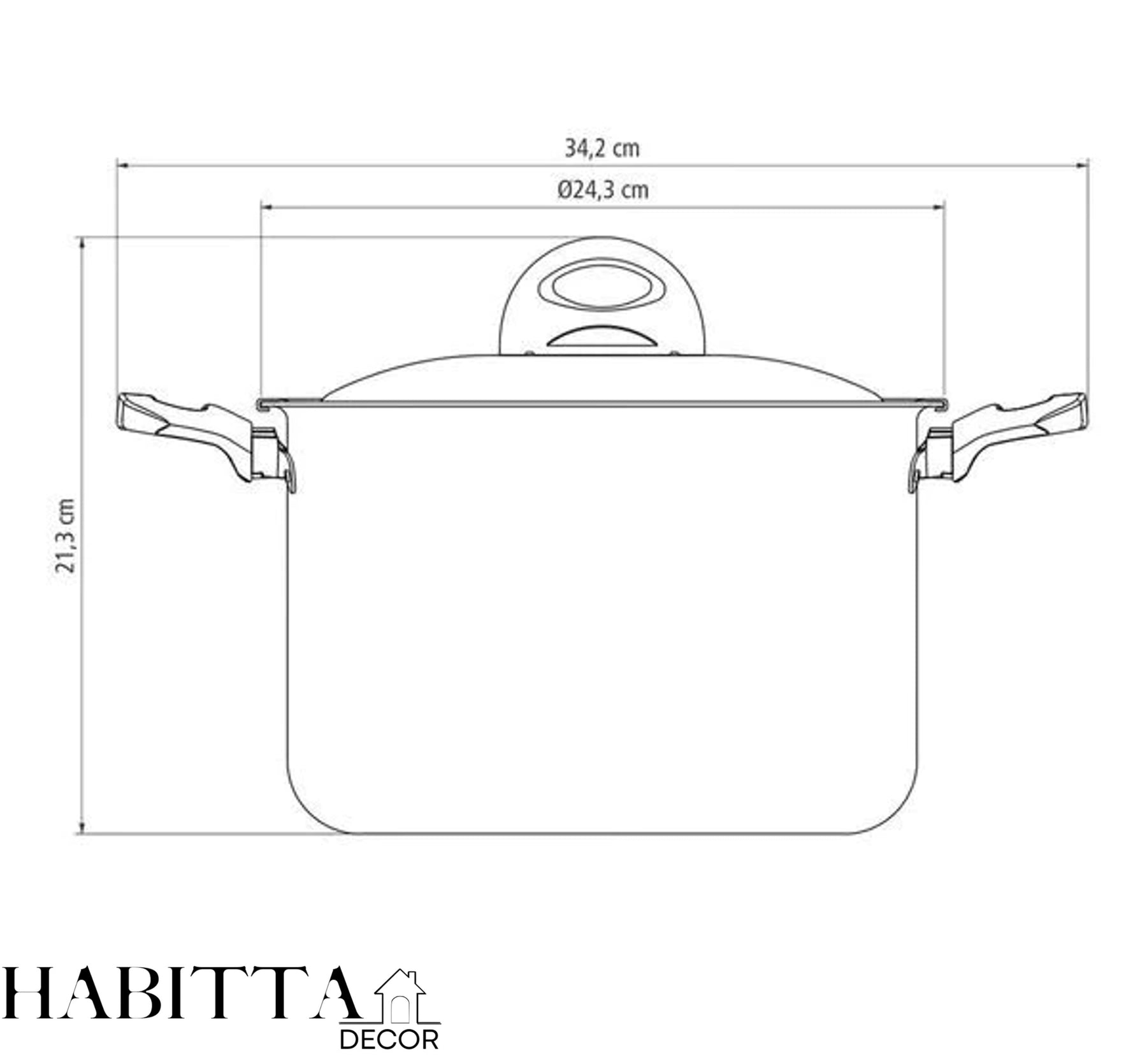 Espagueteira Tramontina Loreto em Alumínio com Revestimento Interno e Externo em Antiaderente Starflon Max Vermelho 22 cm 5,7 L