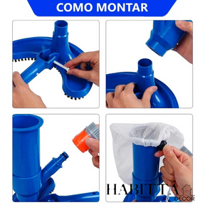 Aspirador de Piscina a Vácuo Econômico
