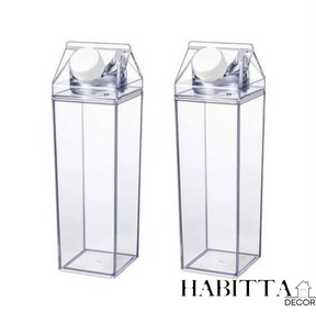 Garrafa de Acrílico Transparente