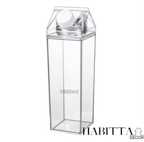 Garrafa de Acrílico Transparente