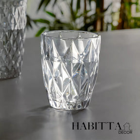 Conjunto 6 Copos de Vidro Diamond 270ml
