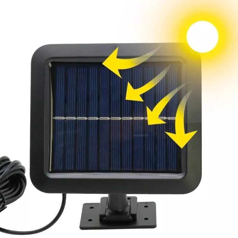 Refletor LED Solar com Sensor de Movimento