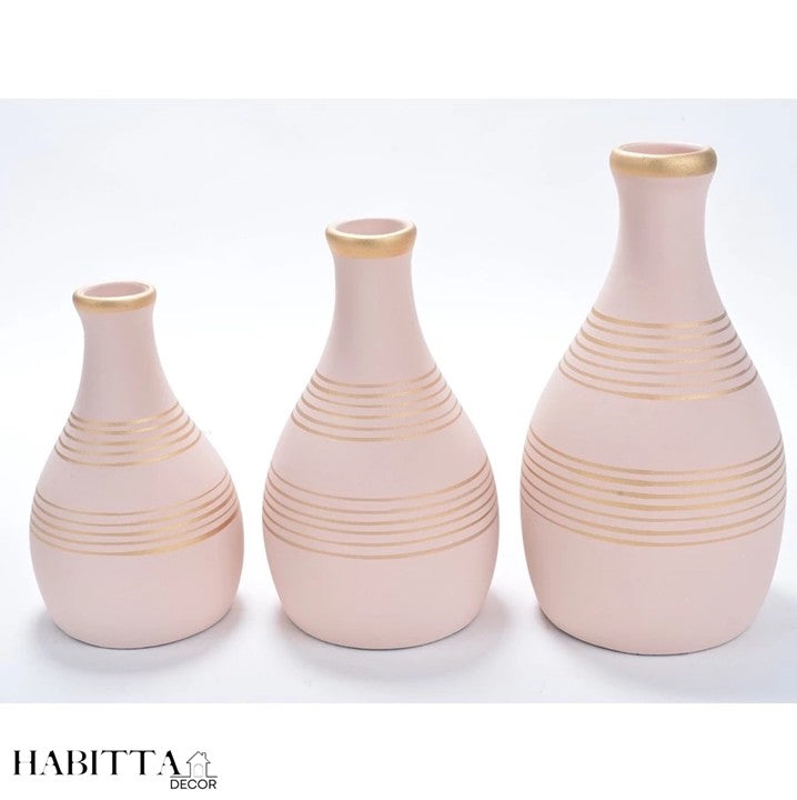 Centro Mesa de Cerâmica Decorativo com 3 Bolas de Enfeite - Fruteira, Barca e Garrafa