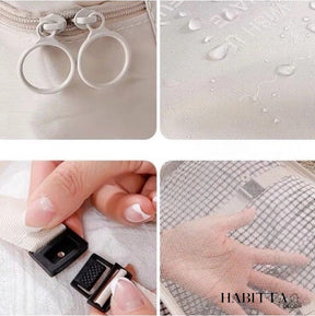 Kit 8 Bolsas Organizadoras a Prova D'água Para Viagem