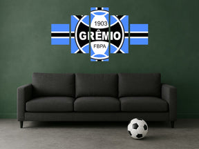 Quadro Mosaico de Times de Futebol (para torcedores apaixonados)