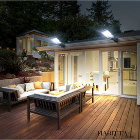 Refletor LED solar com sensor de movimento - IlumiMax