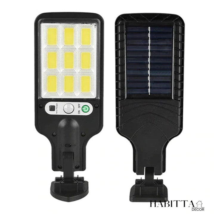Refletor LED solar com sensor de movimento - IlumiMax