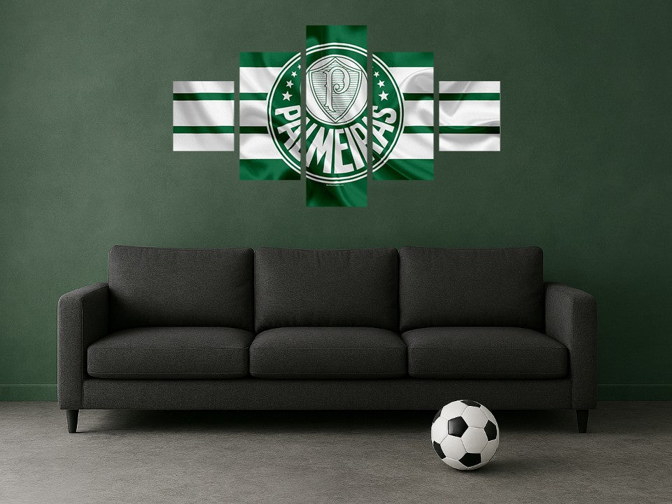 Quadro Mosaico de Times de Futebol (para torcedores apaixonados)