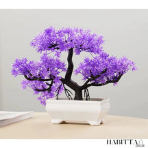 Planta artificial bonsai 25cm realista para decoração