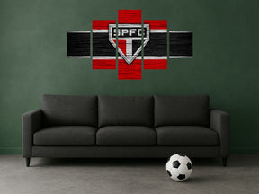 Quadro Mosaico de Times de Futebol (para torcedores apaixonados)