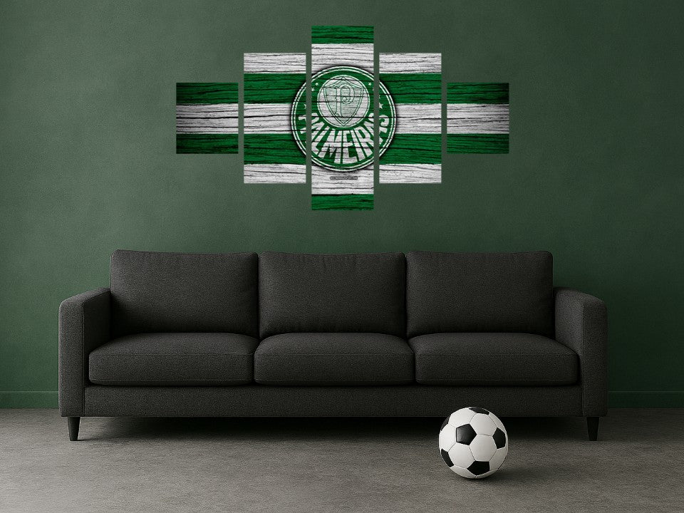 Quadro Mosaico de Times de Futebol (para torcedores apaixonados)