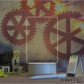 Luminária Criativa de Mesa para Anotações