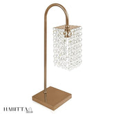 Abajur ClearCrillic Quadrado