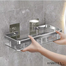 Suporte de Shampoo e Sabonete Premium - Sem Furo