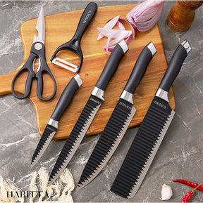 Kit Facas de Cozinha e Churrasco