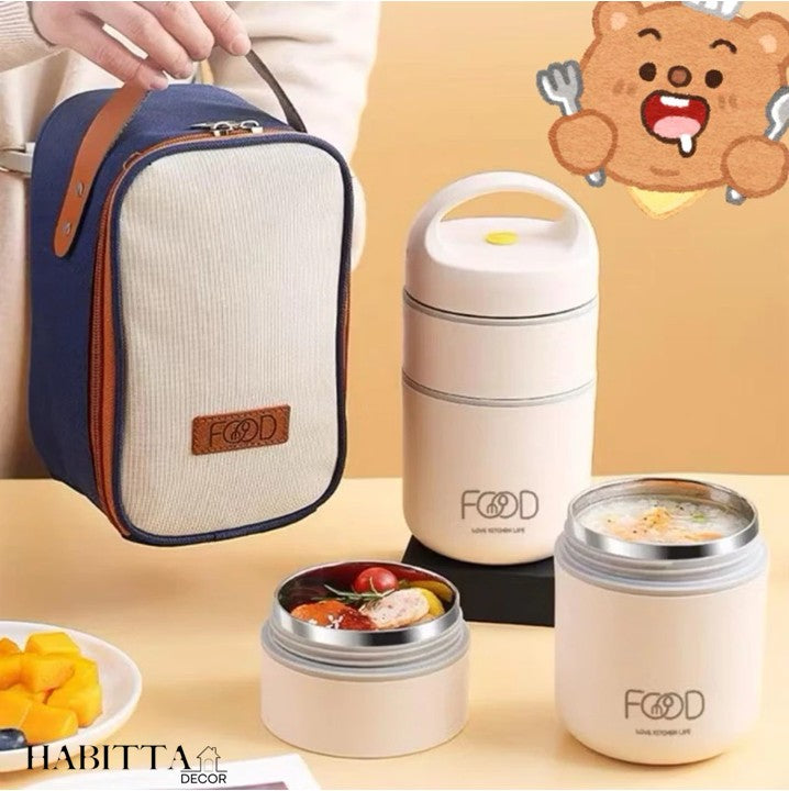 Lancheira de aço inoxidável 304