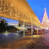 Pisca Pisca Cascata de Natal com 400 LEDs e 8 funções