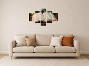 Quadro Mosaico Religioso Jesus — Decoração de Fé e Inspiração para Seu Lar