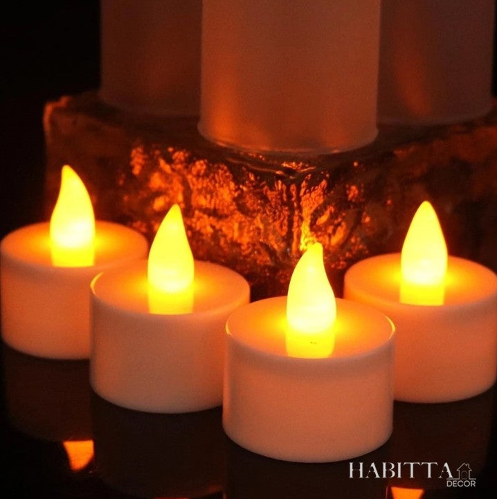 Vela de LED Decorativa 24 Peças