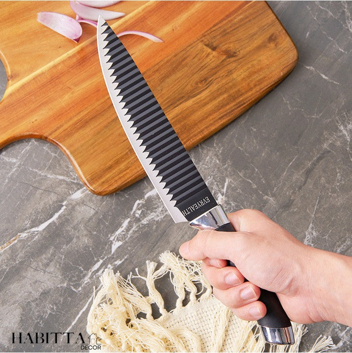 Kit Facas de Cozinha e Churrasco