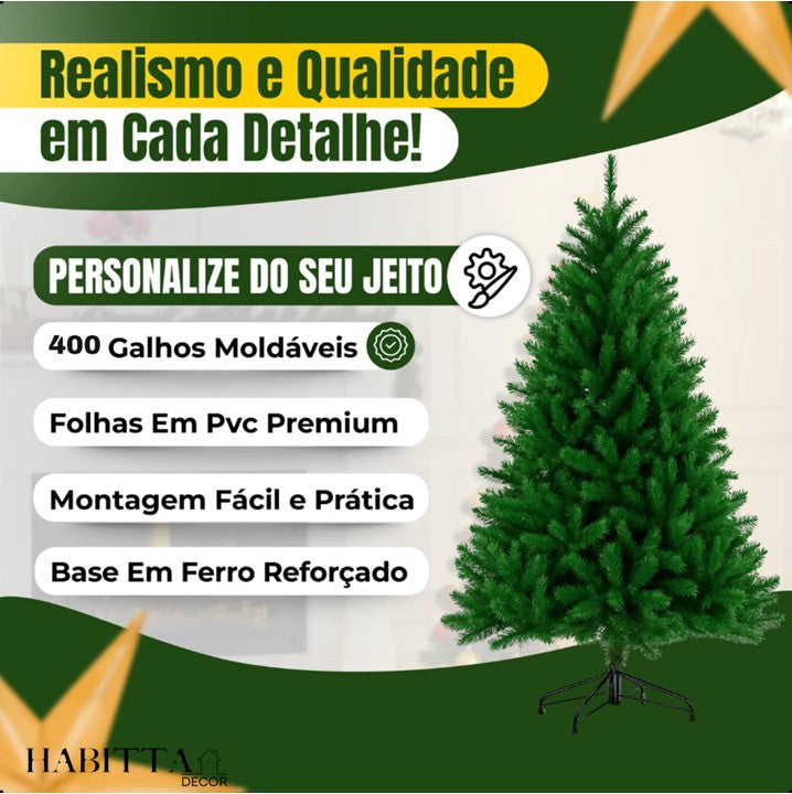 Árvore de Natal Pinheiro Grande 1.80 m