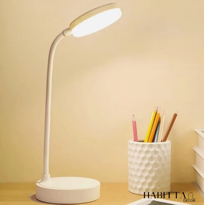 Luminária de Mesa para Estudo LED Recarregável