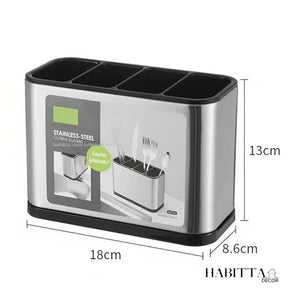 Porta Talher Inox de Pia