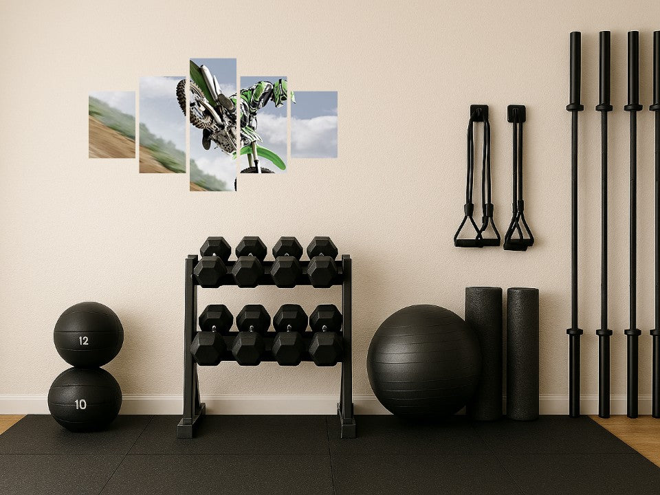 Quadro Mosaico Esportivo (Boxe, MMA, Motocross, State, etc...)