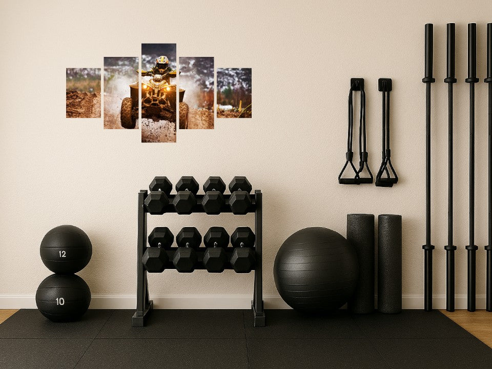 Quadro Mosaico Esportivo (Boxe, MMA, Motocross, State, etc...)