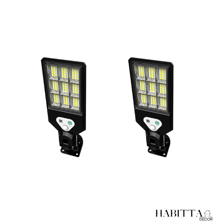 Refletor LED solar com sensor de movimento - IlumiMax