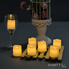 Vela de LED Decorativa 24 Peças