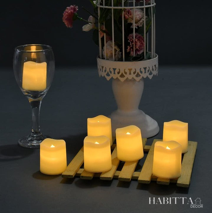 Vela de LED Decorativa 24 Peças