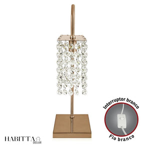 Abajur ClearCrillic Quadrado