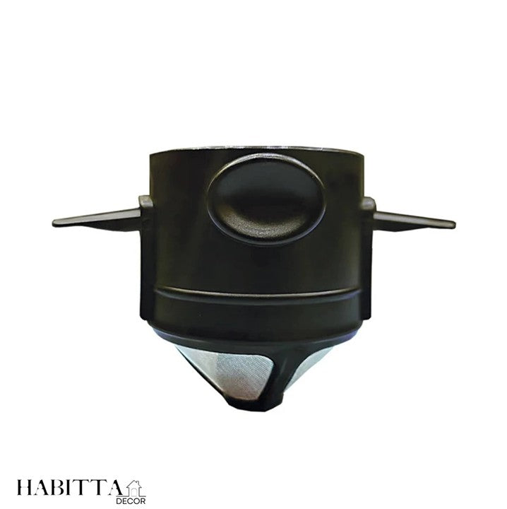 Filtro de café aço inoxidável portátil