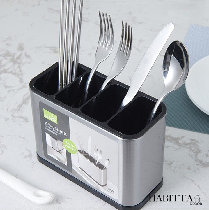 Porta Talher Inox de Pia