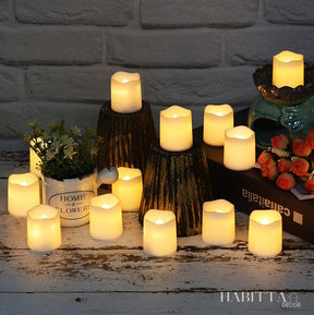 Vela de LED Decorativa 24 Peças