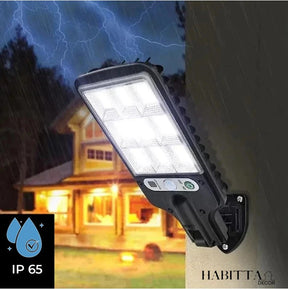Refletor LED solar com sensor de movimento - IlumiMax