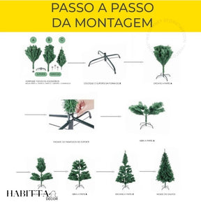 Árvore de Natal Pinheiro Grande 1.80 m