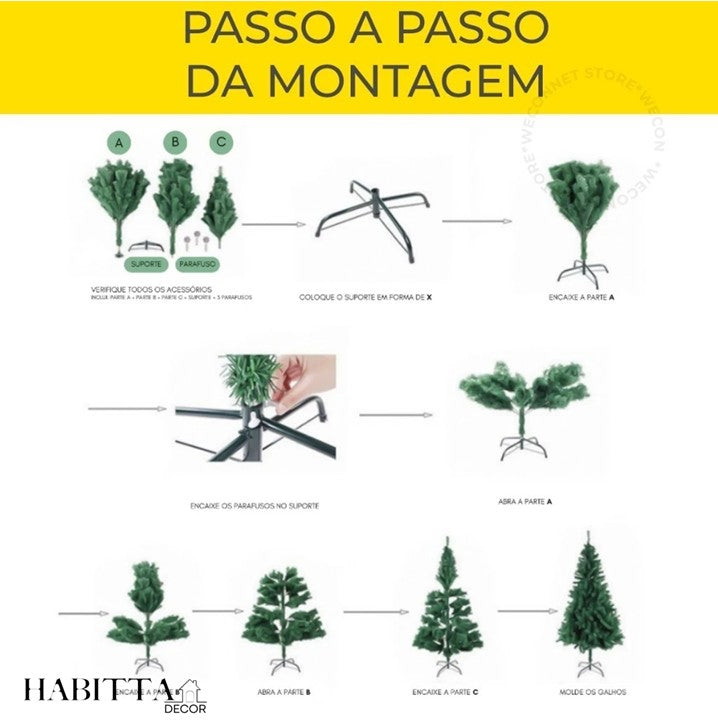 Árvore de Natal Pinheiro Grande 1.80 m