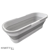 Balde Dobrável Retrátil com Rodinhas